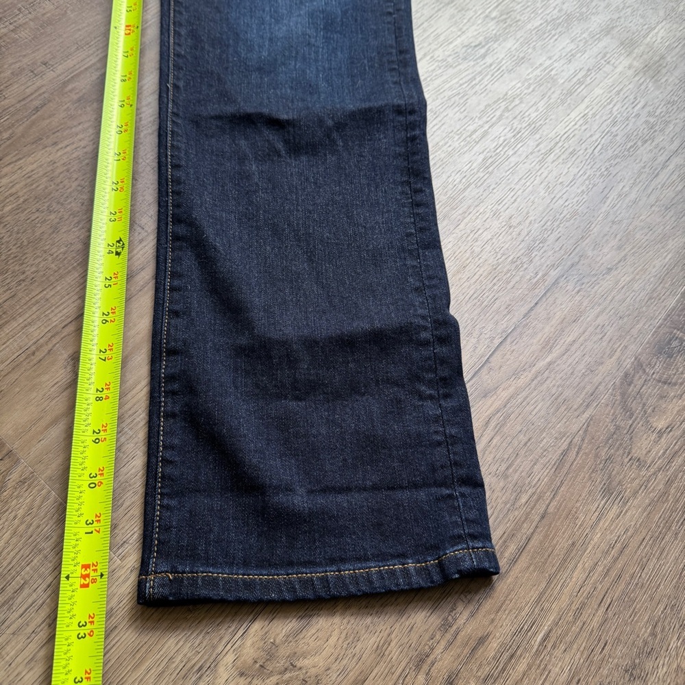 Banana Republic Premium Denim Dark Wash Girlfriend Jeans - Size 30 Long - Picture 3 of 12